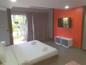TV a/nebo společenská místnost v ubytování Momento Resort