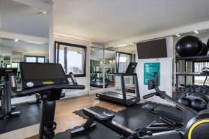 Fitness centrum a/nebo fitness zařízení v ubytování Hilton Garden Inn Florence Novoli