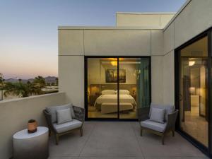 Balkón nebo terasa v ubytování Thompson Palm Springs, By Hyatt