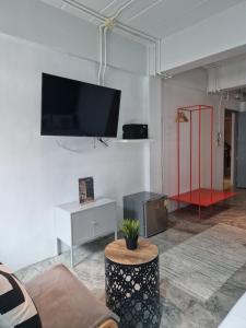 TV a/nebo společenská místnost v ubytování Bella Ciao