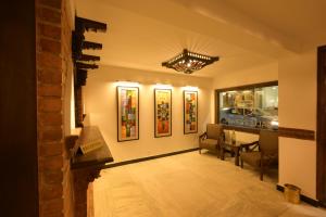 Istumisnurk majutusasutuses Gallery Park Hotel