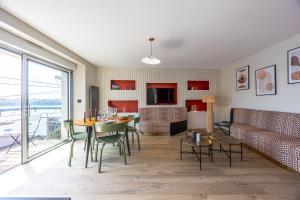 Osiris - Magnifique appt vue mer avec rooftop的休息区