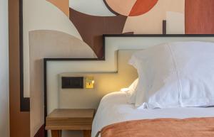 Osiris - Magnifique appt vue mer avec rooftop客房内的一张或多张床位