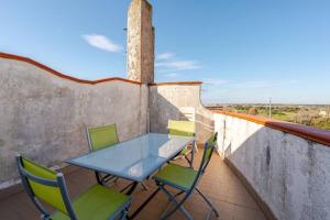 Balkón nebo terasa v ubytování Casa torvaianica