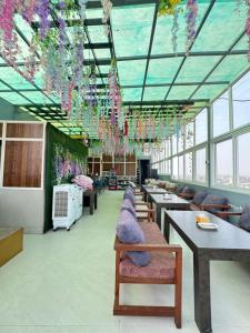 Posezení v ubytování Hotel Kishan
