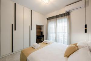 Ένα ή περισσότερα κρεβάτια σε δωμάτιο στο Boho Chic Retreat Suite