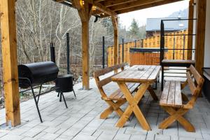 Balkón nebo terasa v ubytování Resort Biela Skala - CHALETKA Chopok Jasná Juh