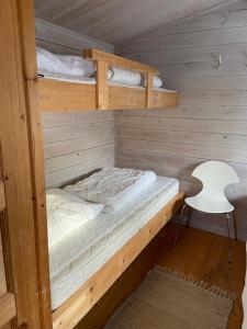 Postel nebo postele na pokoji v ubytování Feriebyens Camping
