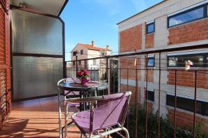 Balkón nebo terasa v ubytování Rooms and Apartment Sanja