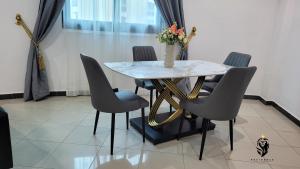 Posezení v ubytování Residence Le Carat