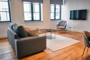 Una televisión o centro de entretenimiento en Urbanchic atmosphère 2D