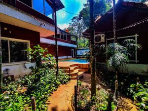Zahrada ubytování The Twin Cottages Coorg