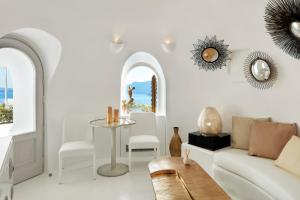 A seating area at Canaves Sunday