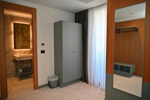 Koupelna v ubytování Adria Palace