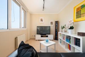 TV a/nebo společenská místnost v ubytování Es Closet