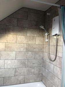 Koupelna v ubytování Secret Mountain Cottage