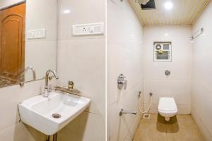 Koupelna v ubytování FabHotel Twigo Inn