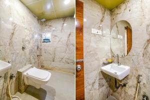 Koupelna v ubytování FabHotel Twigo Inn