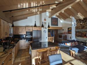 Kuchyň nebo kuchyňský kout v ubytování Clubhotel Hinterthal Am Florysee 6