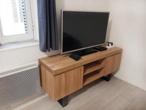 TV a/nebo společenská místnost v ubytování Spacieux studio – Place de la république