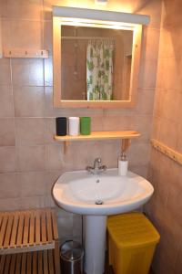 Koupelna v ubytování House Pod Lipo