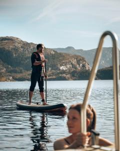 Landskap nær ferieboligen