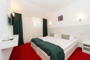 Postel nebo postele na pokoji v ubytování Hotel Cirus