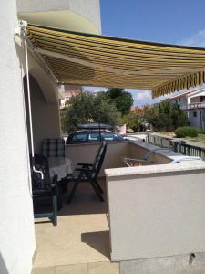 Balkón nebo terasa v ubytování Flanell Apartments