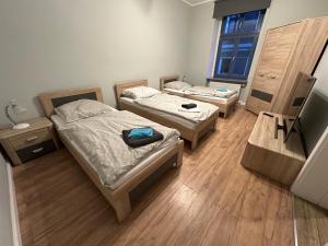 Postel nebo postele na pokoji v ubytování Apartament Kleopatra