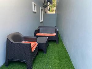 Posezení v ubytování Condominio Genesis