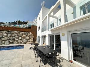 A balcony or terrace at Agi Joan Margarit