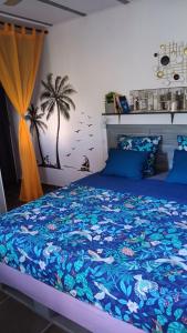 Krevet ili kreveti u jedinici u okviru objekta Le LiloVert - Studio 24 m2