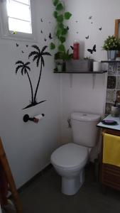 Kupatilo u objektu Le LiloVert - Studio 24 m2