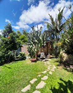 Zahrada ubytování Habitación privada