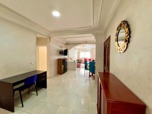 Posezení v ubytování Appartement Central Rabat Tour Hassan