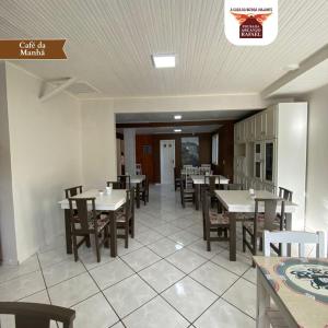 Restaurace v ubytování Pousada Arcanjo Rafael