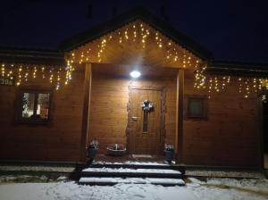 Agroturystyka Przy Siole Budy durante l'inverno