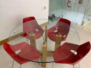 Posezení v ubytování Hotel Ofis Versalles