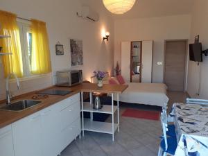 TV a/nebo společenská místnost v ubytování Apartment Brane