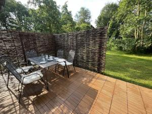 Κήπος έξω από το Ferienwohnung in St Peter-Ording