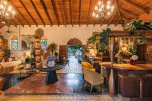 Posezení v ubytování Hotel Casa Don Luis Cap Cana by Faranda Boutique