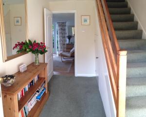 Knihovna v bed and breakfast