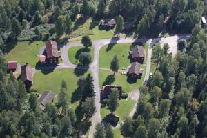 Letecký snímek ubytování Sunne Hembygdsgård B&B