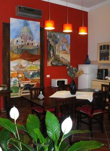 A kitchen or kitchenette at B&B Casa Degli Artisti