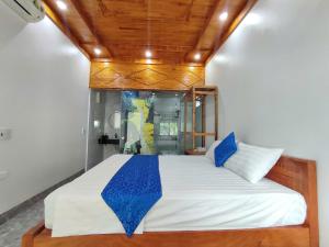 Postel nebo postele na pokoji v ubytování Ninh Xuan - Hoa Lu homestay