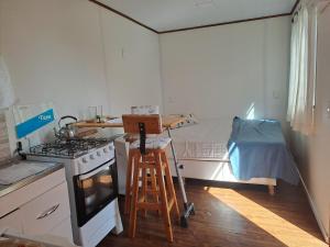 Kuchyň nebo kuchyňský kout v ubytování Monoambiente contenedor "Seles"