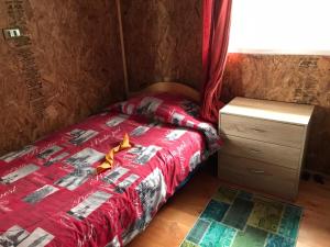 Postel nebo postele na pokoji v ubytování Cabaña Punta Nao 1 - Carretera Austral