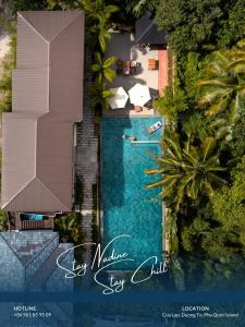 Bazén v ubytování Nadine Phu Quoc Resort & Spa nebo v jeho okolí