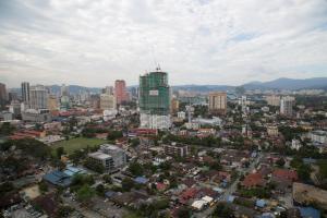 Nespecifikovaný výhled na destinaci Kuala Lumpur nebo výhled na město při pohledu z hotelu