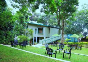 Zahrada ubytování Serenique Resort Kandy